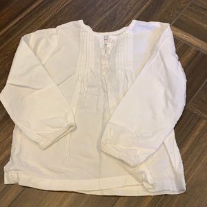 Hanna Andersson pintuck top-size 110